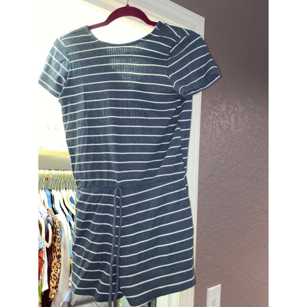 Striped romper 😎